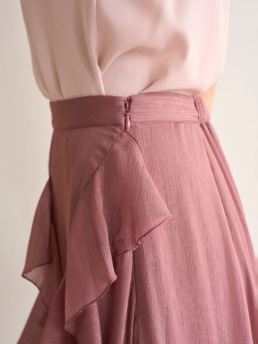 SNIDEL「ラッフルフリルティアードスカート」|スカート|