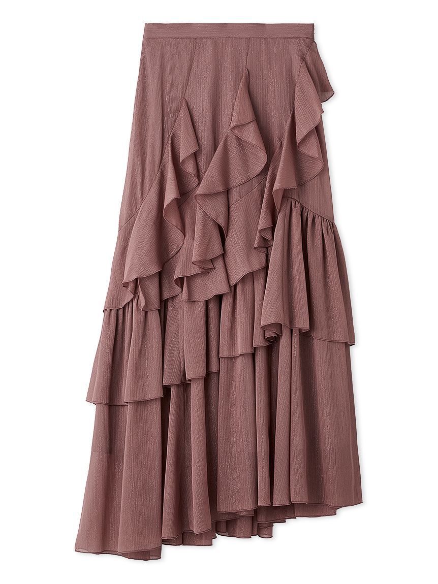 SNIDEL「ラッフルフリルティアードスカート」|スカート|