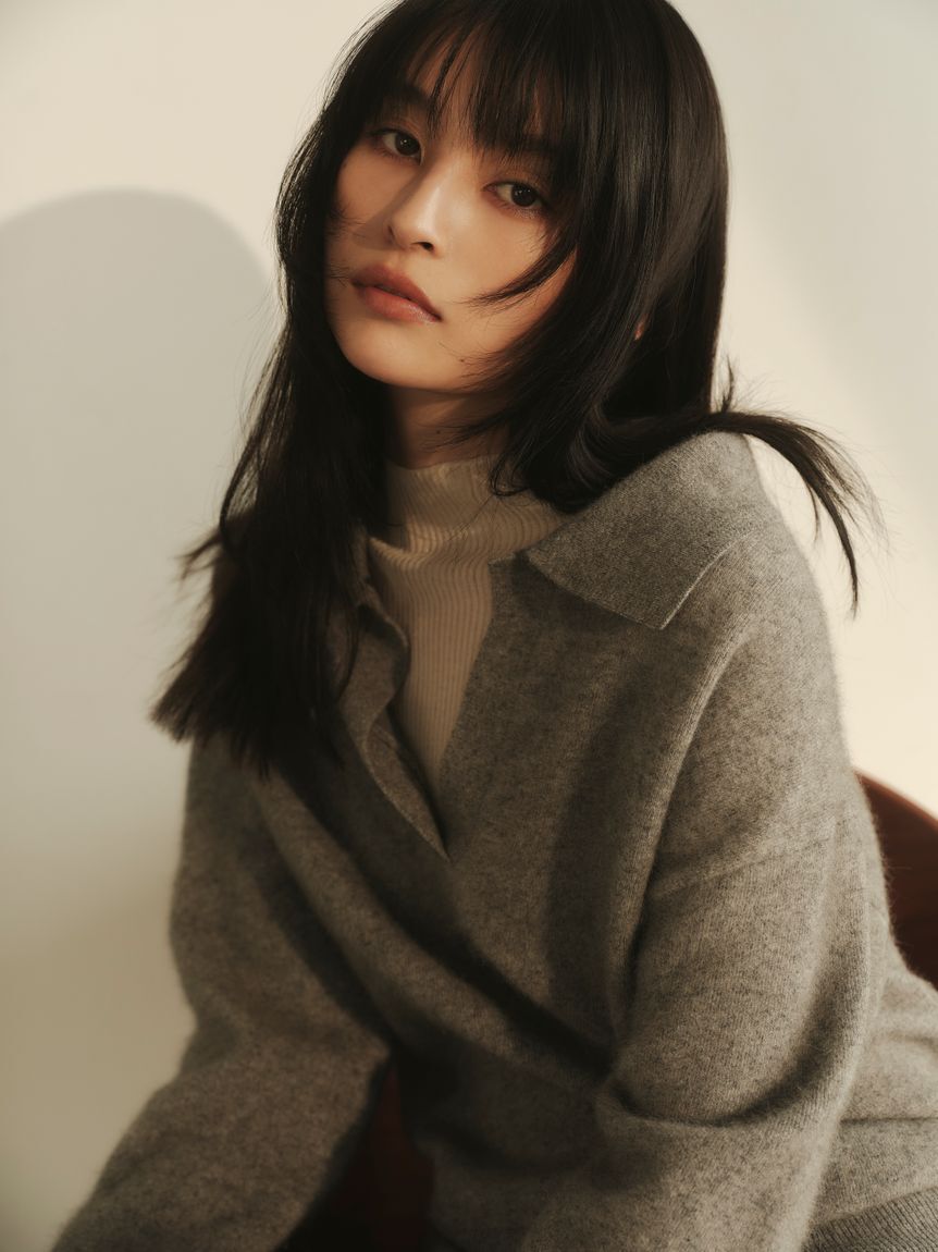 FRAY I.D「ラクーンダブルフェイスニットミニスカート」|スカート|