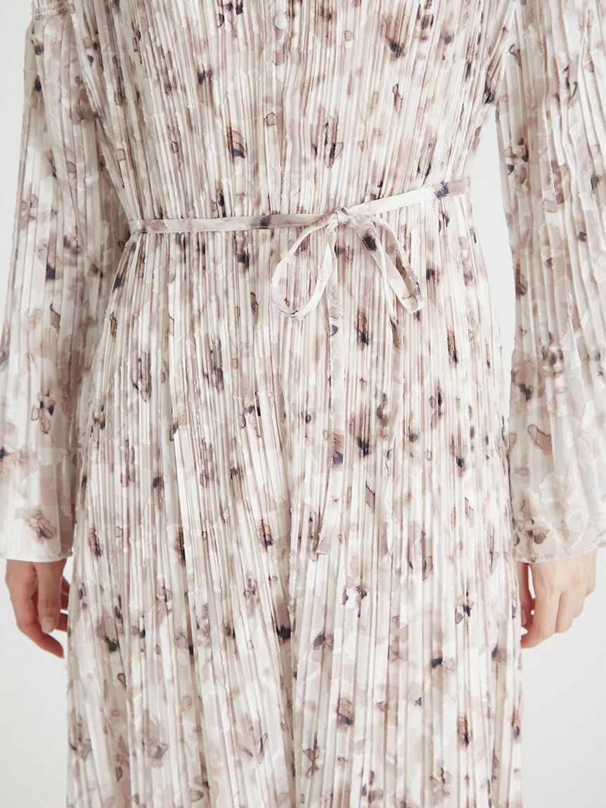 CELFORD「フラワープリントプリーツワンピース」|ワンピース|