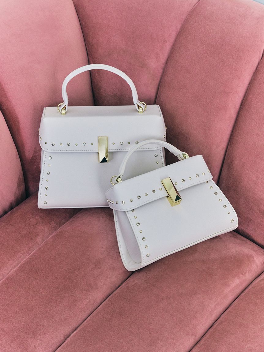 CELFORD「【リュタン】ビジュースタッズポシェット（Ｍ）」|ショルダー・メッセンジャー|