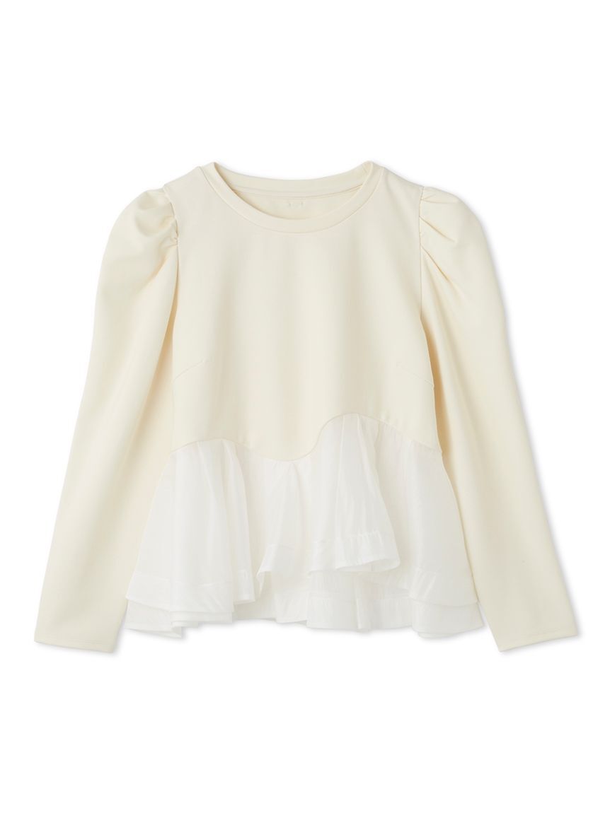 CELFORD「ペプラムドッキングカットトップス」|Tシャツ・カットソー|IVR