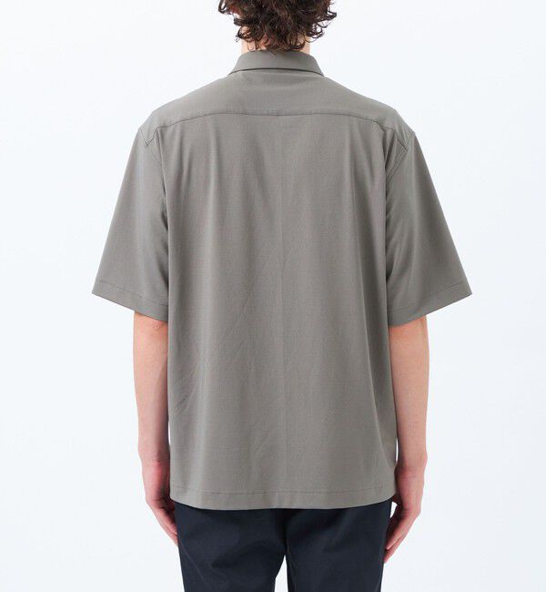 MACKINTOSH PHILOSOPHY「ドライフラットストレッチ ハイパーストレッチメッシュ オーバーサイズシャツ」|シャツ・ブラウス|