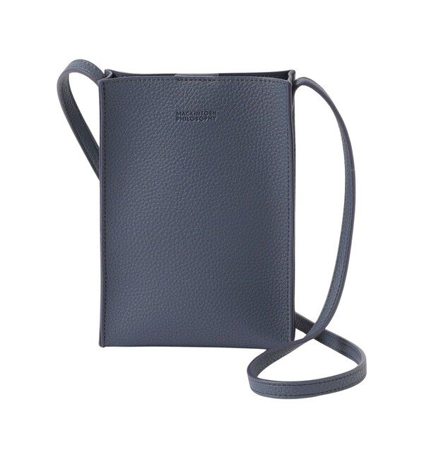 MACKINTOSH PHILOSOPHY「スマホショルダーポーチ」|ショルダー・メッセンジャー|ネイビー