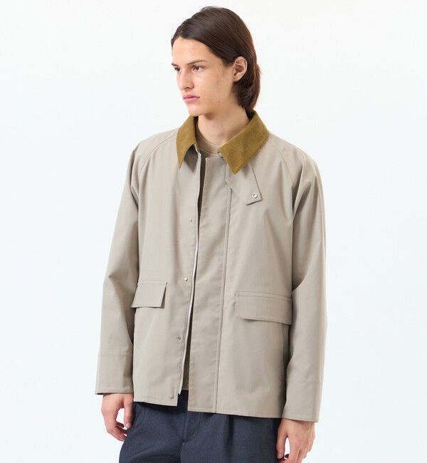 MACKINTOSH PHILOSOPHY「ダブルピーチスキンツイル TAPTON(タップトン)」|ブルゾン・スタジャン|ベージュ
