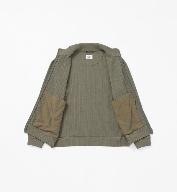 MACKINTOSH PHILOSOPHY「ブリテック スタンドカラージップアップ テクノワッフル」|ブルゾン・スタジャン|