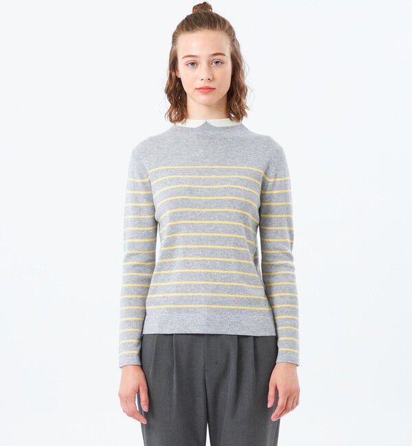 MACKINTOSH PHILOSOPHY「【2025年秋冬モデル】Cleric Collar Knit ウールブレンド」|ニット・セーター|