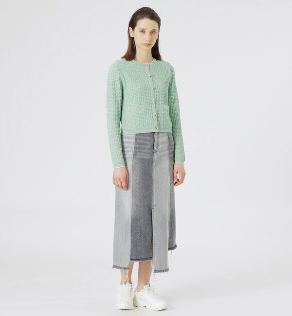  「ループヤーンコンパクトカーディガン」|ニット・セーター|