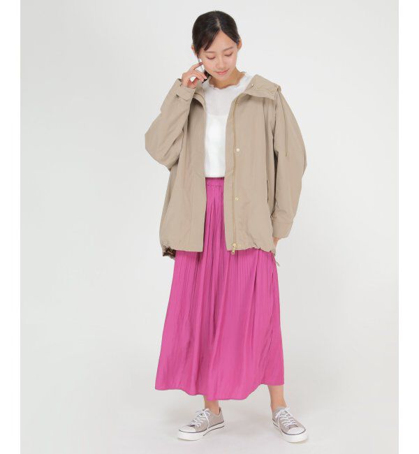 ikka「ボアライナー2WAYミドルマウンテンパーカー」|ブルゾン・スタジャン|