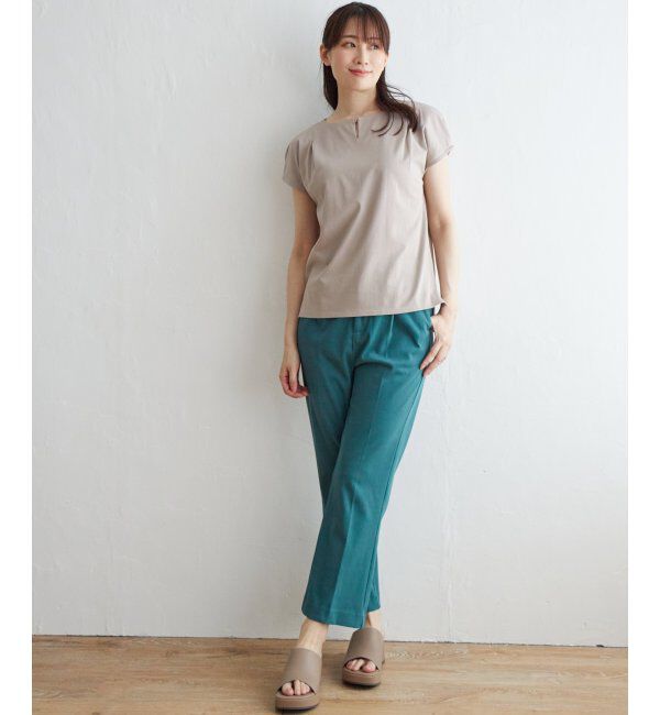 IKKA LOUNGE「【接触冷感／吸水速乾】マルチファンクションプルオーバー【UVカット】」|Tシャツ・カットソー|