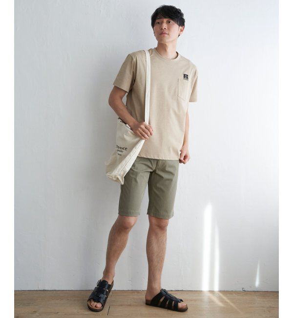 ikka「【吸水速乾】RUSSELL ATHLETIC ラッセルアスレチック ドライパワーポケTシャツ」|Tシャツ・カットソー|