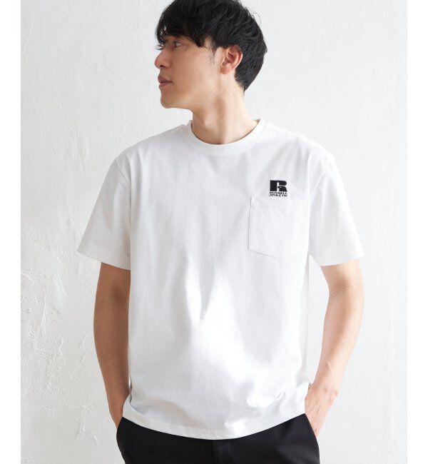 ikka「【吸水速乾】RUSSELL ATHLETIC ラッセルアスレチック ドライパワーポケTシャツ」|Tシャツ・カットソー|