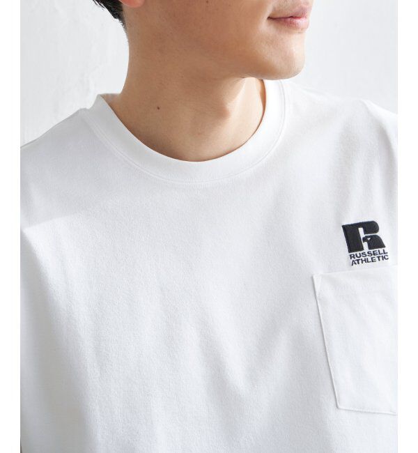 ikka「【吸水速乾】RUSSELL ATHLETIC ラッセルアスレチック ドライパワーポケTシャツ」|Tシャツ・カットソー|