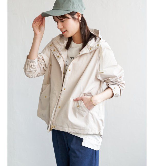 ikka「【雑誌InRed4月号掲載】撥水花粉リリースマウンテンパーカー」|ブルゾン・スタジャン|