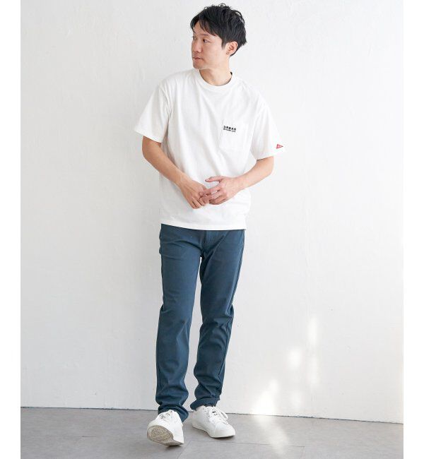 ikka「【雑誌MonoMax5月号掲載】URBAN NATURE LIFE アーバンネイチャーライフ 刺繍ポケットTシャツ」|Tシャツ・カットソー|