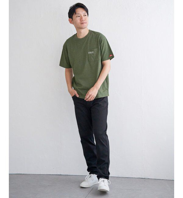 ikka「【雑誌MonoMax5月号掲載】URBAN NATURE LIFE アーバンネイチャーライフ 刺繍ポケットTシャツ」|Tシャツ・カットソー|