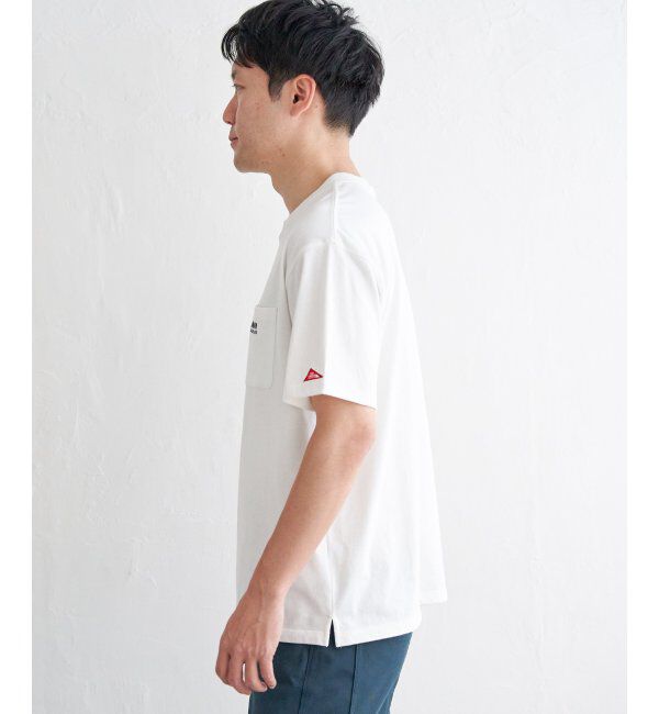 ikka「【雑誌MonoMax5月号掲載】URBAN NATURE LIFE アーバンネイチャーライフ 刺繍ポケットTシャツ」|Tシャツ・カットソー|