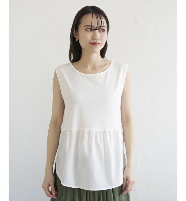 ikka「【2点セット】ドルマン裾ラメニットアンサンブル」|ニット・セーター|