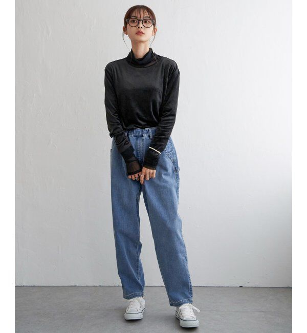 Lbc with Life「ベロアタートルシアー切り替えプルオーバー」|その他|