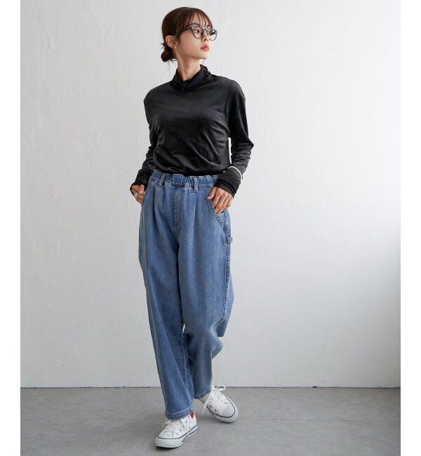 Lbc with Life「ベロアタートルシアー切り替えプルオーバー」|その他|