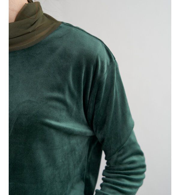 Lbc with Life「ベロアタートルシアー切り替えプルオーバー」|その他|