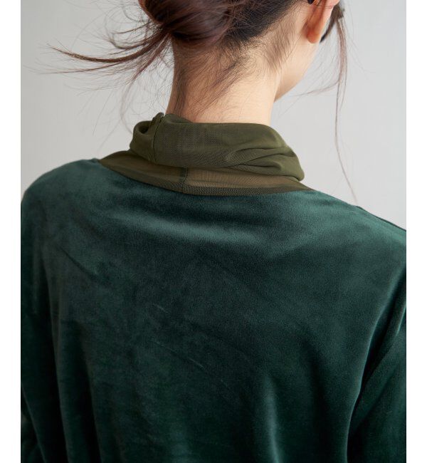 Lbc with Life「ベロアタートルシアー切り替えプルオーバー」|その他|