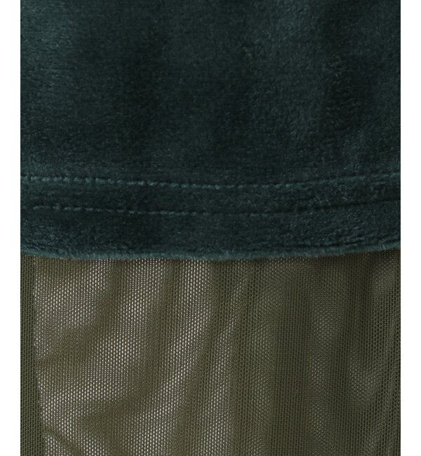 Lbc with Life「ベロアタートルシアー切り替えプルオーバー」|その他|