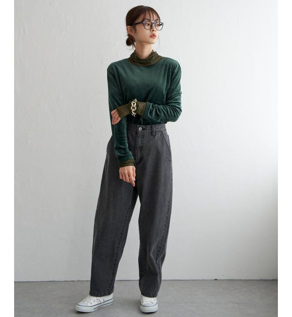 Lbc with Life「ベロアタートルシアー切り替えプルオーバー」|その他|