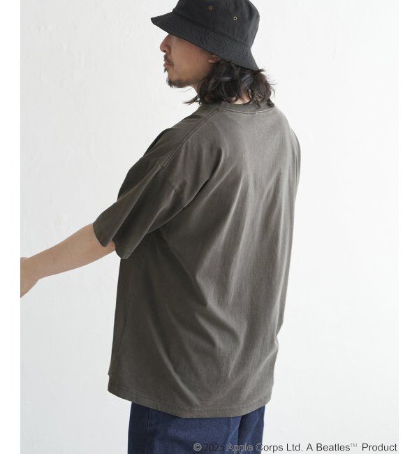 VENCE share style「THE BEATLES ザ ビートルズ ロゴピグメントTシャツ」|Tシャツ・カットソー|