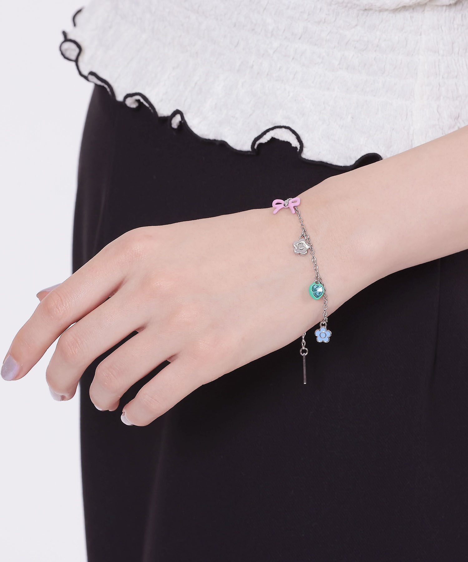 MARY QUANT「チャームMIX ブレスレット」|ブレスレット・バングル|