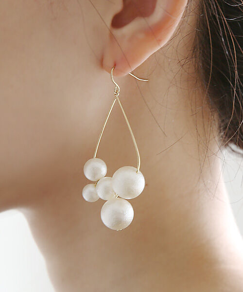 colleca la「ランダムシュガーパールピアス・イヤリング」|ピアス|ゴールドピアス