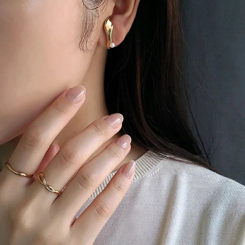  「silver925 ニュアンスクロス リング (ニッケルフリー)」|リング|