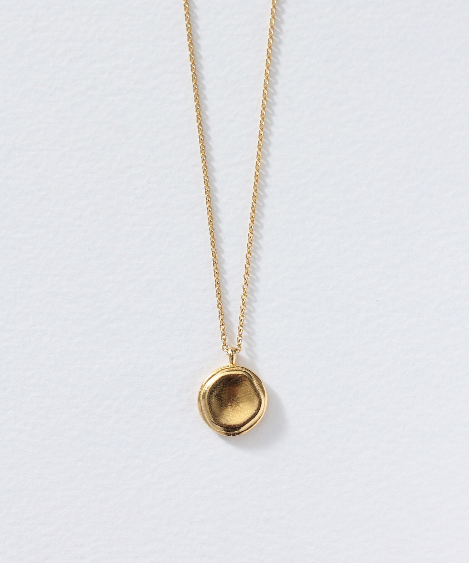  「silver925 コインスムーステクスチャー ネックレス (ニッケルフリー)」|ネックレス|