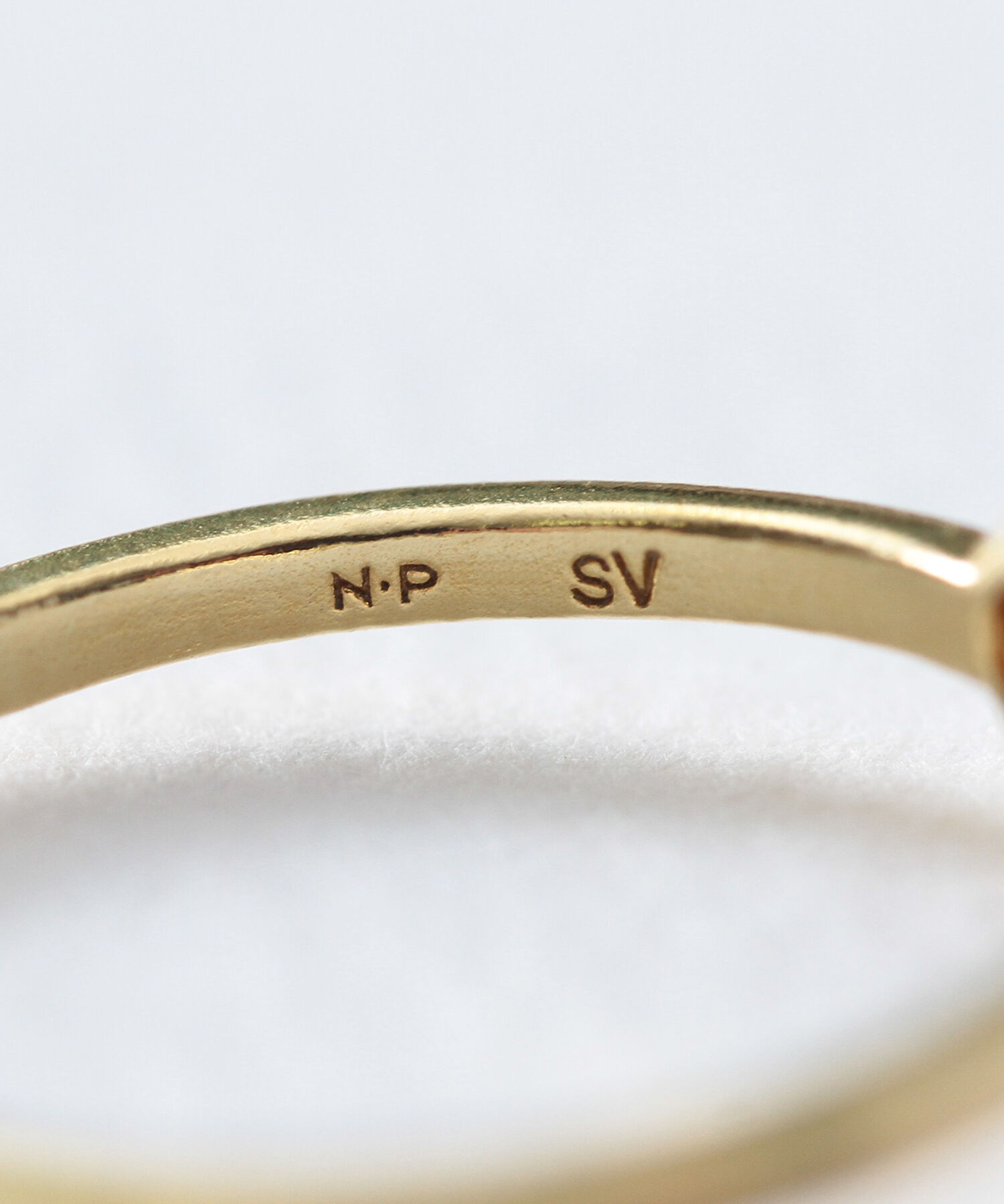  「silver925 ライトアメジスト オーバル リング（ニッケルフリー）」|リング|