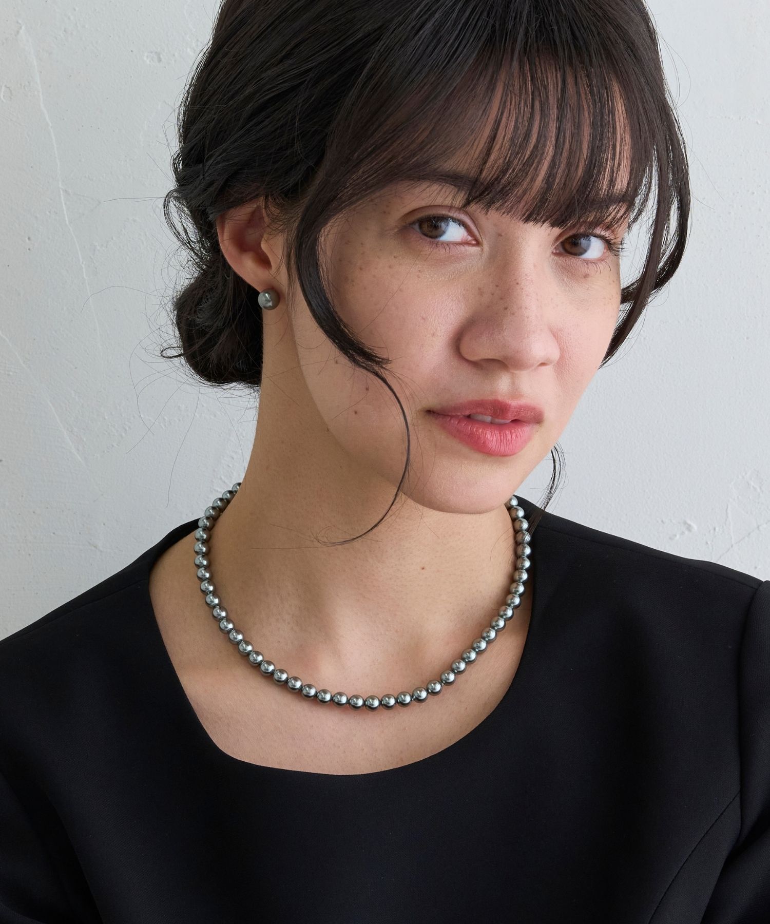 JUPITER「【国産貝パール】フォーマルパールネックレス＆ピアスセット」|ネックレス|