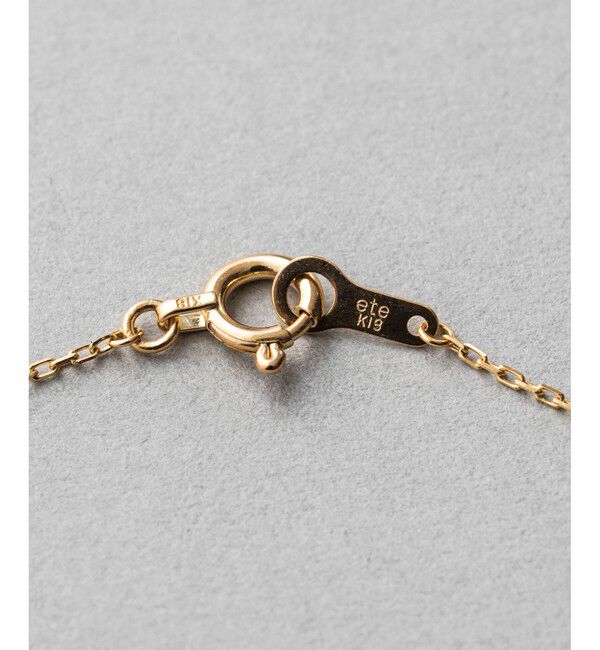 ete「K18 ダイヤモンド 0.1ct ブレスレット「ブライト」」|ブレスレット・バングル|