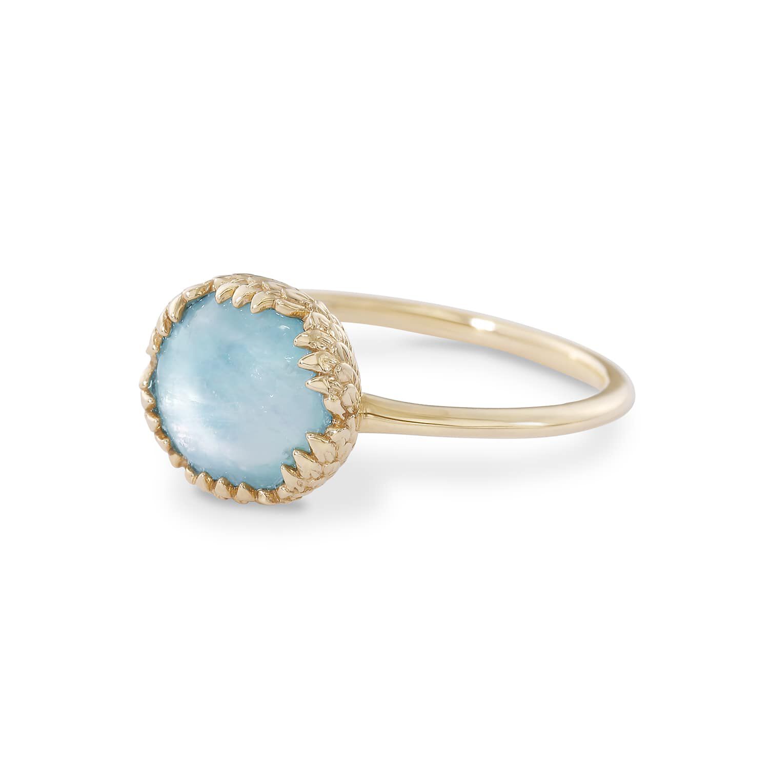 agete「K10リング」|リング|