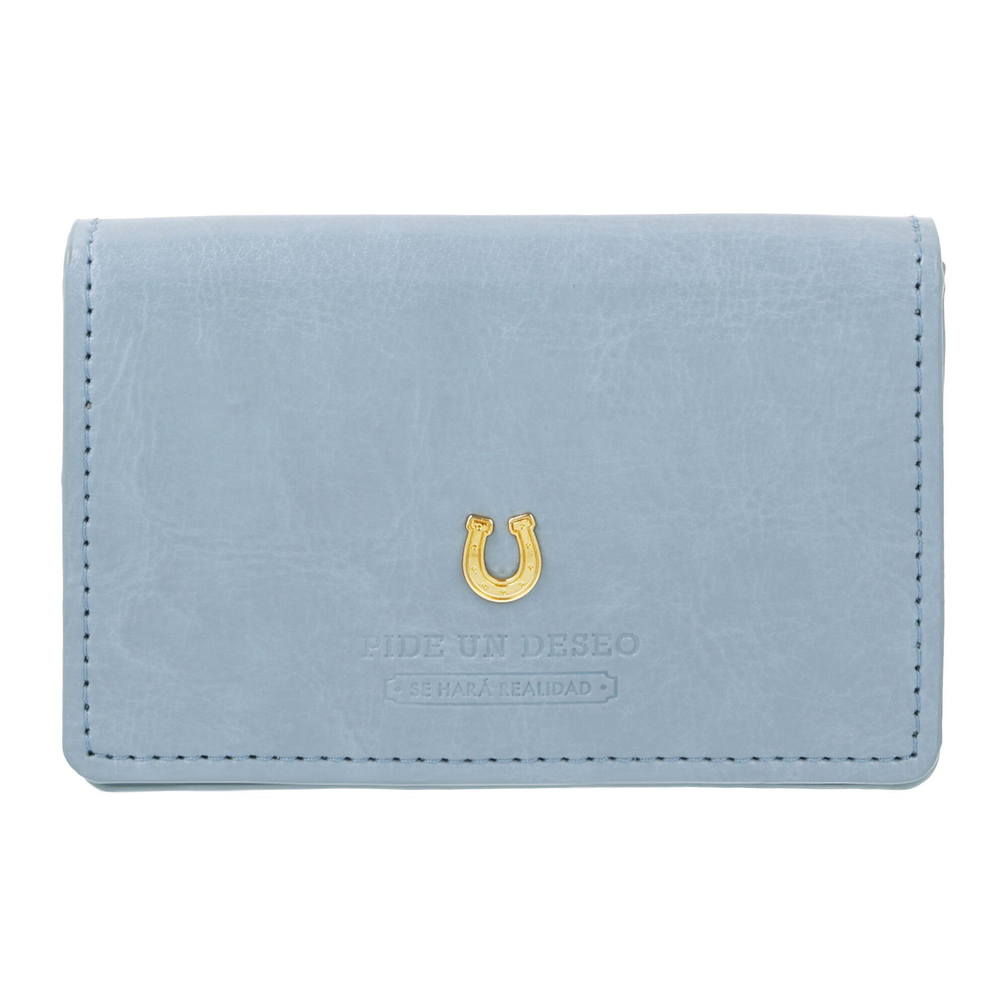 PEDIR「PEDIR ペディール ネブラスカ2 ネームカードケース」|名刺入れ・カードケース|ライトブルー