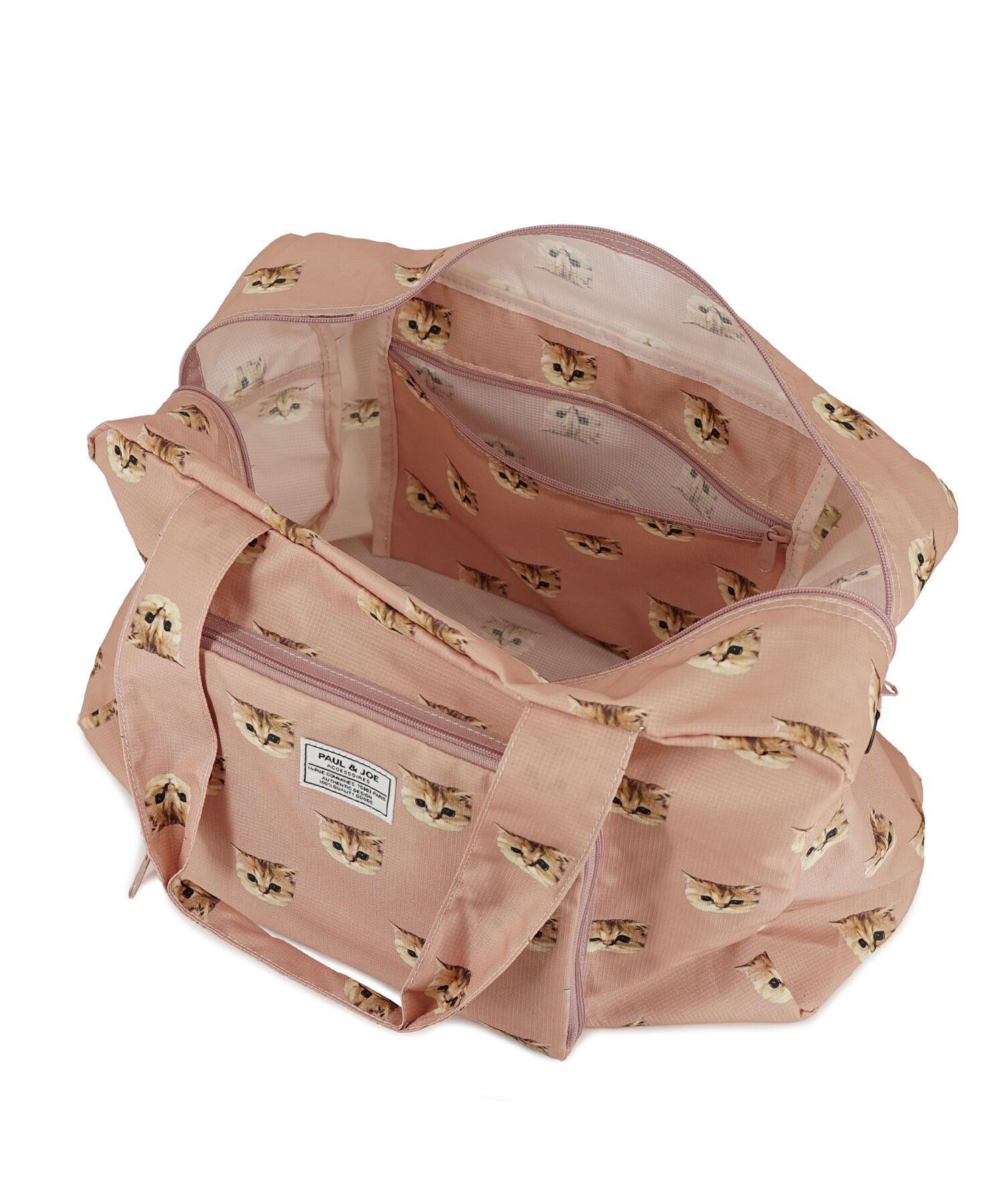 PAUL&JOE「折りたたみボストンバッグ／ヌネット／ＰＡＵＬ　＆　ＪＯＥ」|ボストンバッグ|