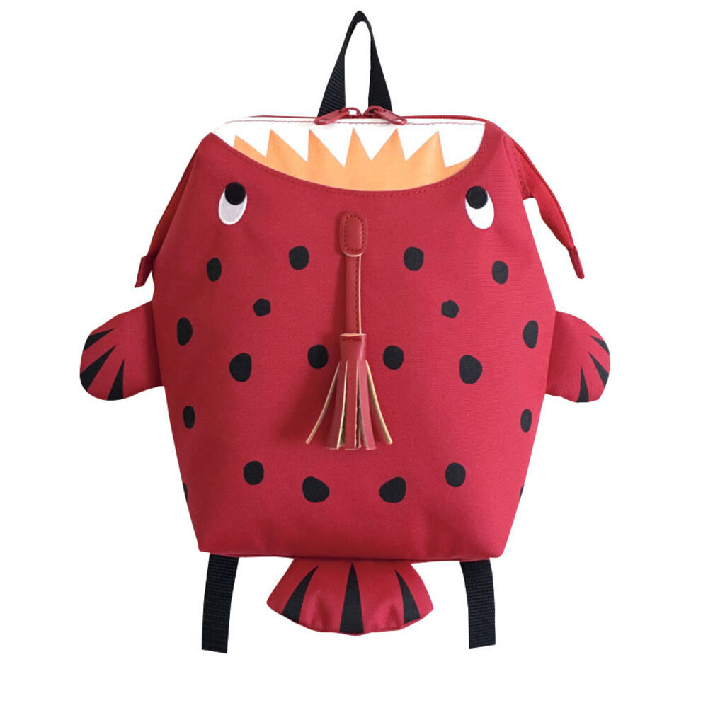 BACKYARD FAMILY「リュック キッズ 男の子 通販 女の子 リュックサック バックパック デイパック PaPuPi」|その他ベビー用品|レッド1
