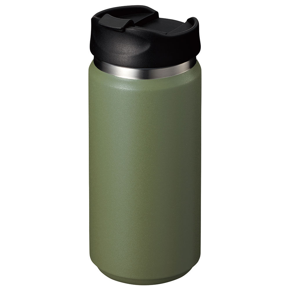 BACKYARD FAMILY「サーモ ストレート タンブラー 350ml Zalatto | ボトル 保温 保冷 蓋付き」|食器・キッチングッズ|グリーン1