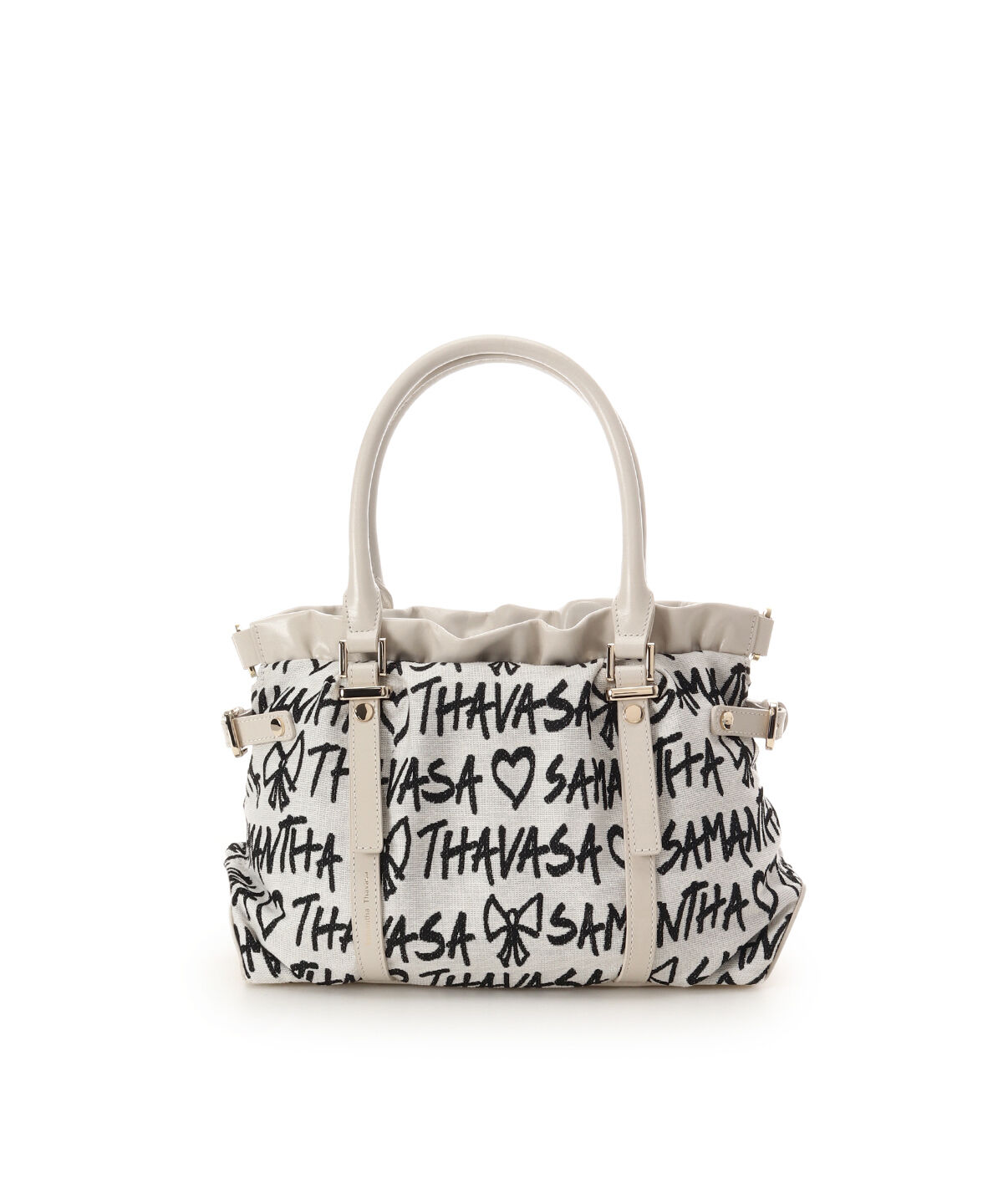 Samantha Thavasa「スクリッタ柄 サマンサ ルプリュ・ミニョン ハンドバッグ[Revival Collection]」|ハンドバッグ|