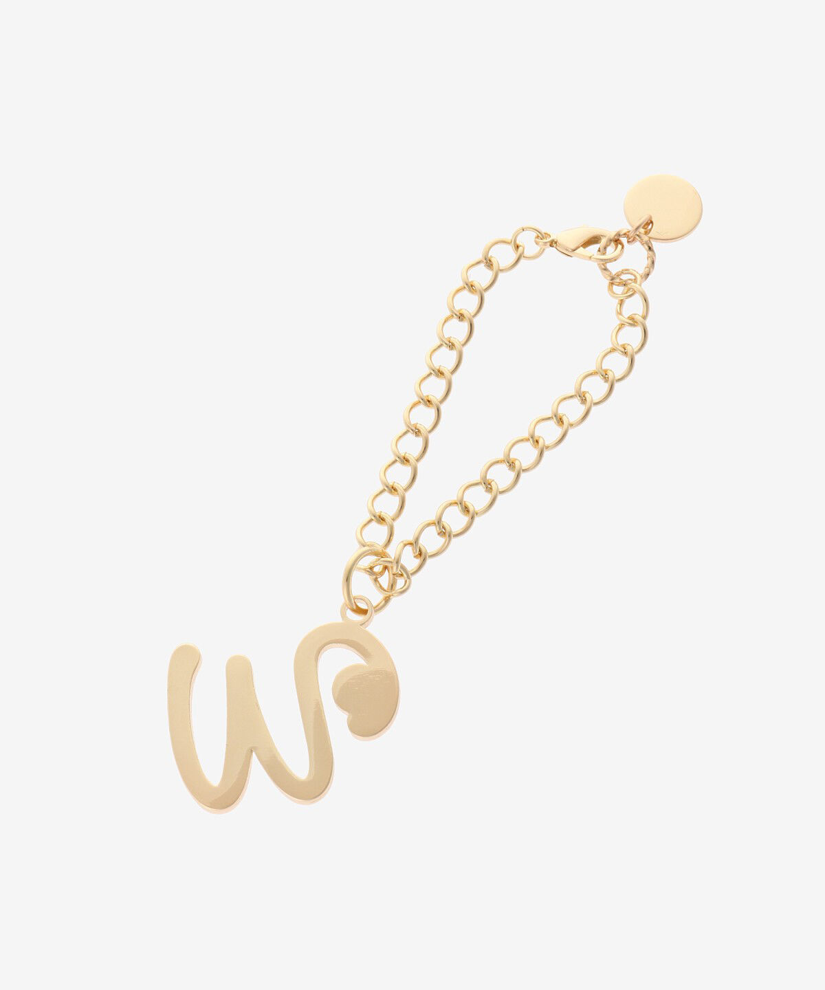Samantha Vega「手書き風イニシャルチャーム（W)」|チャーム・キーホルダー|