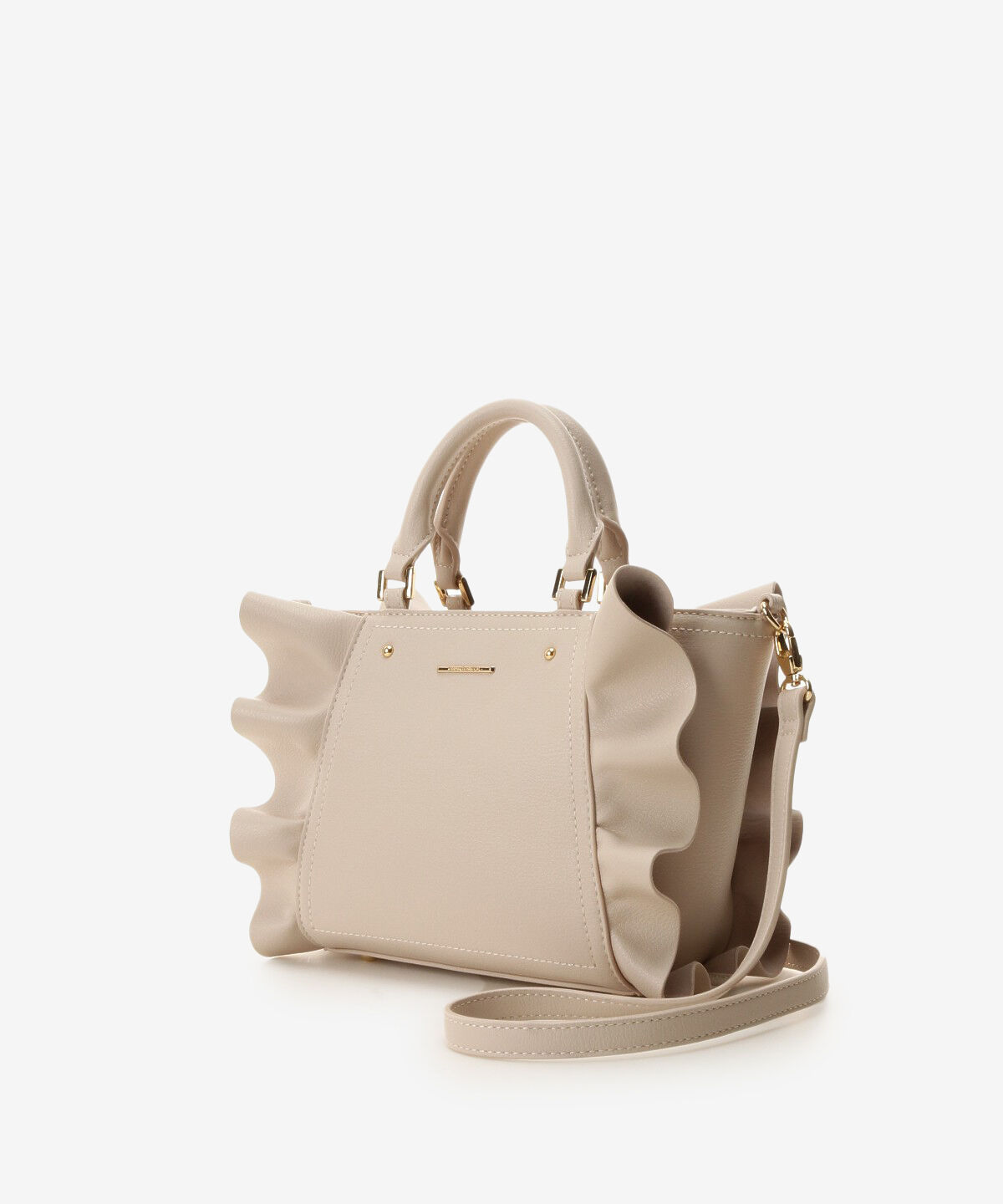 Samantha Vega「ハートポーチ付フリルトート」|ハンドバッグ|