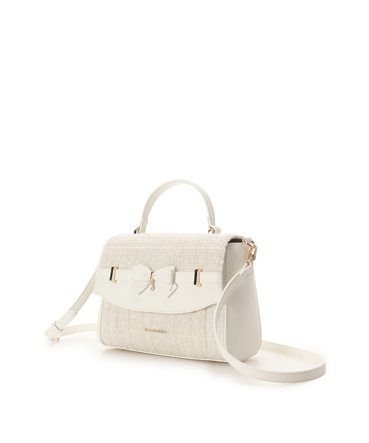 Samantha Vega「新色ツイードアクセントリボンショルダーバッグ」|ショルダー・メッセンジャー|