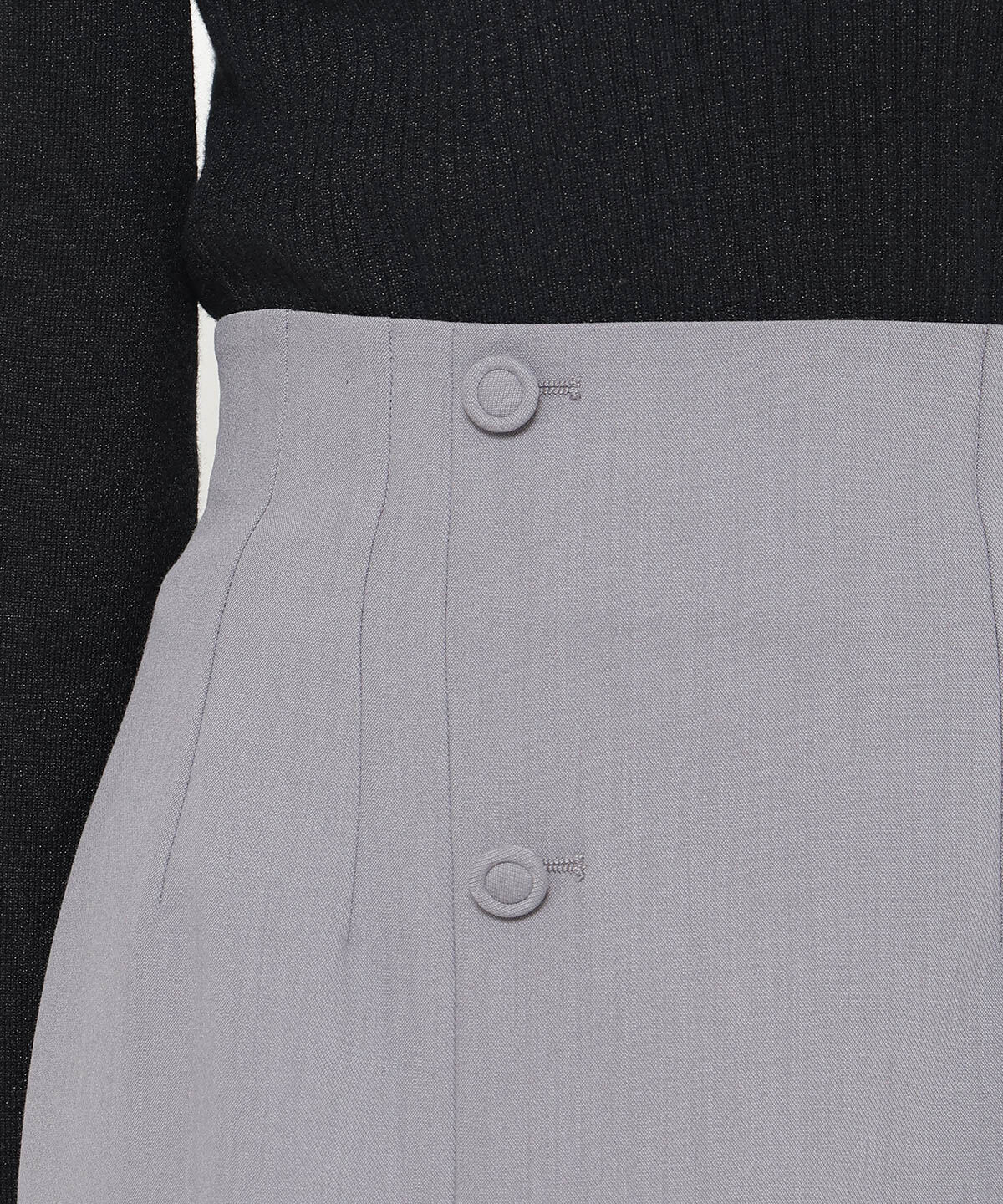 アンドクチュール「スカラップスリットタイトスカート」|タイト|