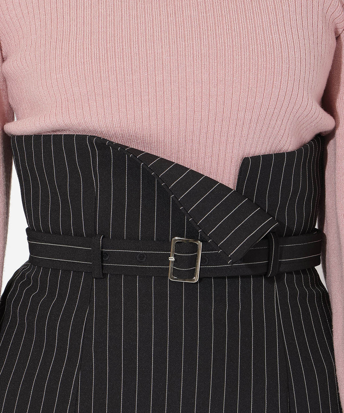 アンドクチュール「ウエスト折り返しマーメイドスカート」|スカート|