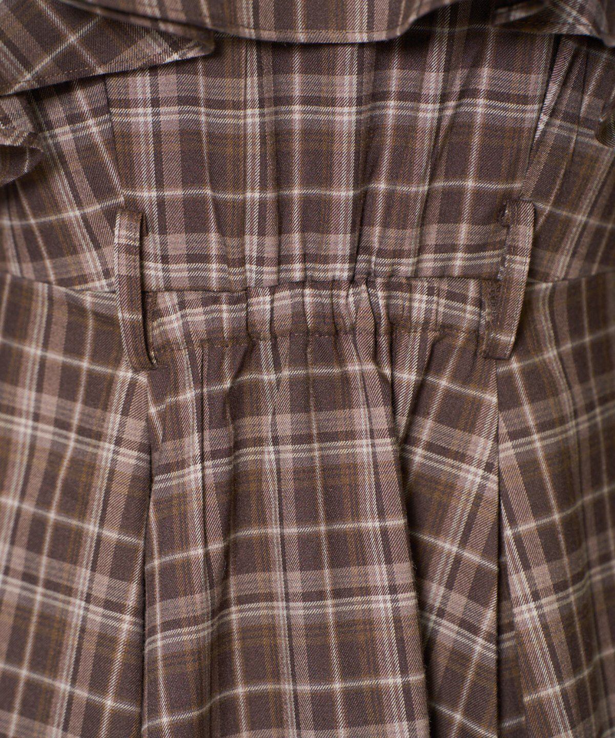 アンドクチュール「フリルケープシャツワンピース」|ワンピース|