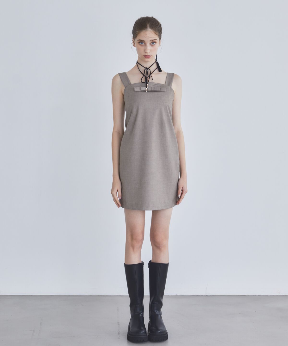 REDYAZEL「リボンベアミニワンピース」|ワンピース|