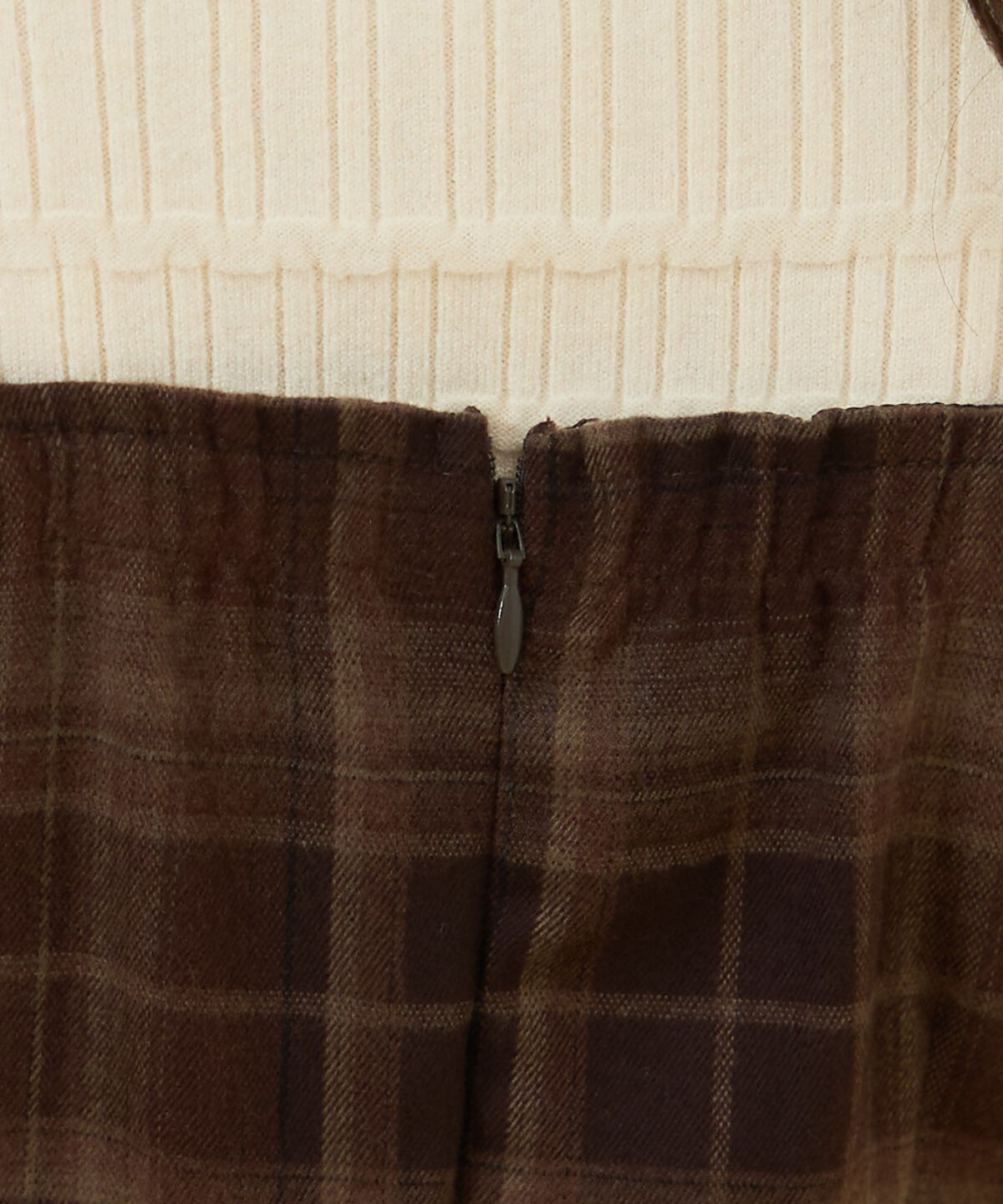 REDYAZEL「チェックサイドダブルリボンワンピース」|ワンピース|